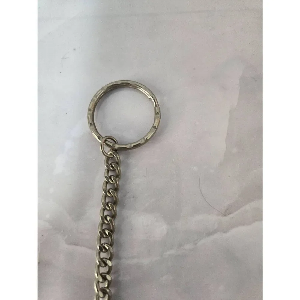 Extra Long Metal Chain Pocket Key Ring
